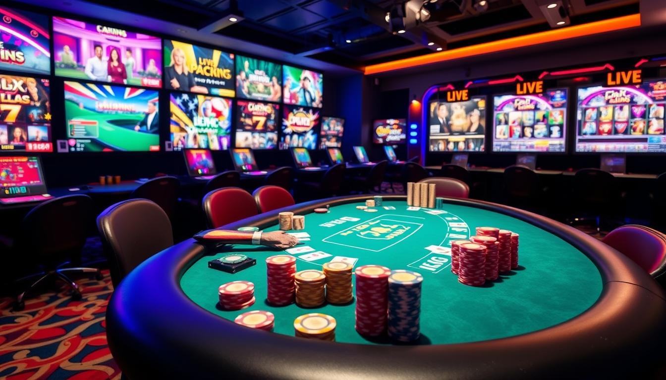 judi Live games casino dengan dealer langsung